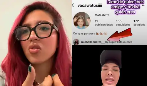 Jean Villón narró los casos de abuso en los que diversos usuarios relacionan a la creadora de contenido Michelle Onetto. / Composición LR. / Instagram Jean Villón narró los casos de abuso en los que diversos usuarios relacionan a la creadora de contenido Michelle Onetto.