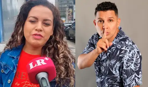 Florcita Polo celebra un fallo favorable en su proceso judicial contra Néstor Villanueva, quien deberá aumentar la pensión alimentaria de sus dos hijos menores. Foto: Jessica Merino-La República/difusión Florcita Polo gana demanda contra Néstor Villanueva por aumento de pensión: “Está lucrando con mis hijos”