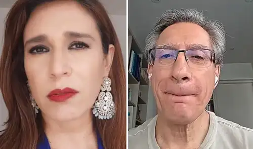 Verónica Linares y Federico Salazar condujeron durante varios años el noticiero de América TV. Foto: Composición LR/YouTube. Verónica Linares y Federico Salazar condujeron durante varios años el noticiero de América TV