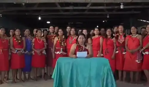Mujeres del pueblo awajún rechazan declaraciones de ministros sobre violencia sexual vinculada a "prácticas culturales". Exigen una respuesta estatal para investigar y prevenir agresiones. Mujeres del pueblo awajún rechazan declaraciones de ministros sobre violencia sexual vinculada a "prácticas culturales". Exigen una respuesta estatal para investigar y prevenir agresiones.