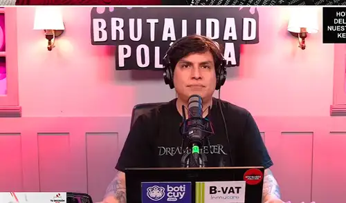 Curwen explicó las razones del fin de su podcast 'Brutalidad política'.