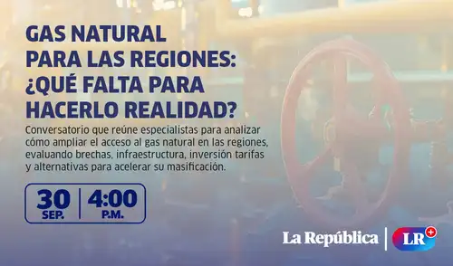 Conversatorio podrá verse a través de YouTube y Facebook de La República. Foto: difusión. gas-natural-peru