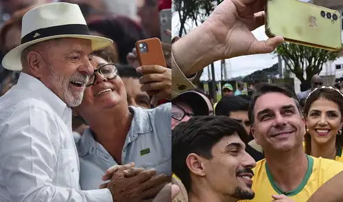 Un sondeo de Datafolha publicado el 24 de septiembre registró 40% para Lula y 36% para Flávio Bolsonaro en primera vuelta Un sondeo de Datafolha publicado el 24 de septiembre registró 40% para Lula y 36% para Flávio Bolsonaro en primera vuelta