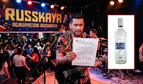 Indecopi impone una sanción de S/16.500 al empresario E.Y. S. S. por el uso indebido de la marca Russkaya en su agrupación musical, en infringimiento de derechos de propiedad industrial.