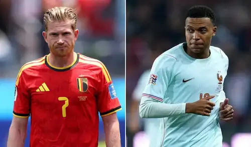 Bélgica y Francia se enfrentan por la UEFA Nations League. Foto: UEFA/composición LR Bélgica y Francia se enfrentan por la UEFA Nations League. Foto: UEFA/composición LR