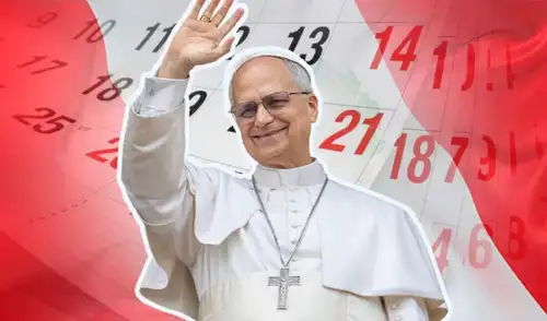La posible visita del papa León XIV al Perú en noviembre podría derivar en cambios en el calendario laboral. El Gobierno evalúa establecer el 16 de noviembre como feriado nacional. La posible visita del papa León XIV al Perú en noviembre podría derivar en cambios en el calendario laboral. El Gobierno evalúa establecer el 16 de noviembre como feriado nacional.