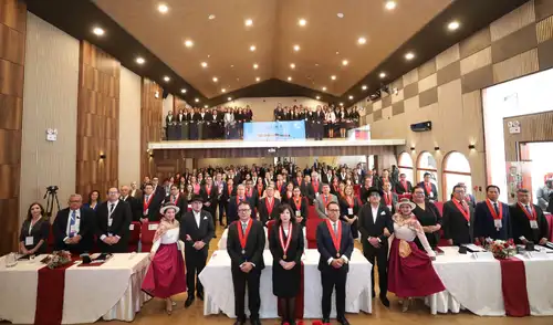 Corte de Tumbes participa en Congreso Internacional de Familia en Ayacucho. Foto: difusión. corte-de-tumbes