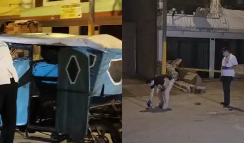 Un mototaxista, identificado como Angelo Reyes Aldazabal, fue asesinado a balazos en Comas la noche del 27 de septiembre. El crimen ocurrió en la avenida Chacra Cerro, donde el ataque fue captado por cámaras de seguridad.