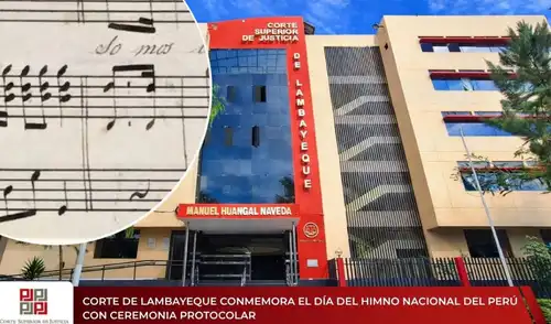 La ceremonia protocolar se llevará a cabo a las 12:00 horas en el auditorio Manuel Huangal Naveda. Foto: difusión. corte-de-lambayeque