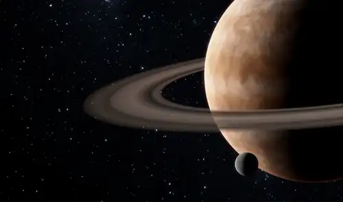 Encelado, luna helada de Saturno, despierta interés en la búsqueda de vida extraterrestre por su océano oculto y géiseres que expulsan agua y compuestos químicos. Encelado, luna helada de Saturno, despierta interés en la búsqueda de vida extraterrestre por su océano oculto y géiseres que expulsan agua y compuestos químicos.