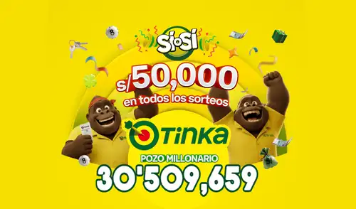 Conoce los resultados del sorteo de La Tinka de este miércoles 30 de septiembre. Conoce los resultados del sorteo de La Tinka de este miércoles 30 de septiembre.