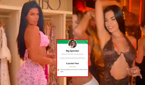 Samantha Batallanos viajó hace pocas semanas a un millonario destino en Europa.