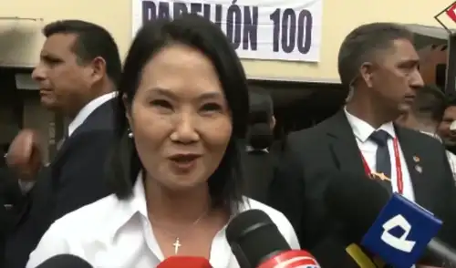 Keiko Fujimori llama a votar por autoridades que trabajen “en conjunto con el Gobierno central” Keiko Fujimori llama a votar por autoridades que trabajen “en conjunto con el Gobierno central”
