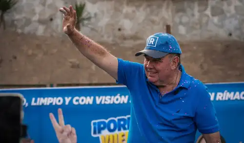 Flash electoral de Datum posiciona a Rafael López Aliaga como el virtual alcalde de Lima. Foto: difusión Rafael López Aliaga | ONPE | Datum