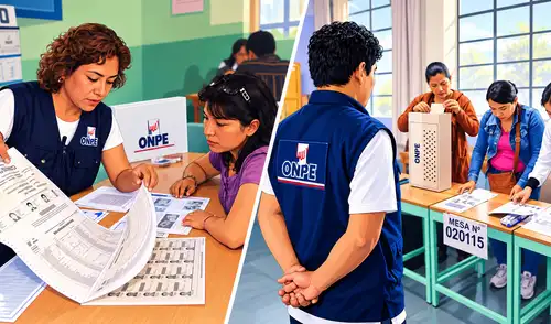 Miembros de mesa recibirán S/165: modalidades de pago, registro en ONPE y cobro en Banco de la Nación