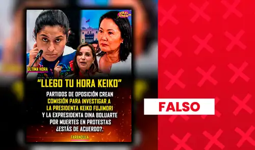 Las propuestas no incluyen investigar directamente a Keiko Fujimori.