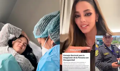 Luciana Fuster se mostró furiosa en redes al exponer a policía por presuntos comentarios malintencionados a su hermana.