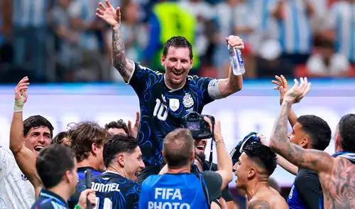 Lionel Messi es el máximo goleador de la historia en la selección argentina. Foto: AFP Despedida de Lionel Messi EN VIVO