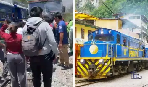 Incidente por trenes varados en ruta hacia Machu Picchu Cusco