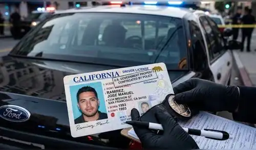 suspensión de la licencia de conducir California, DMV
