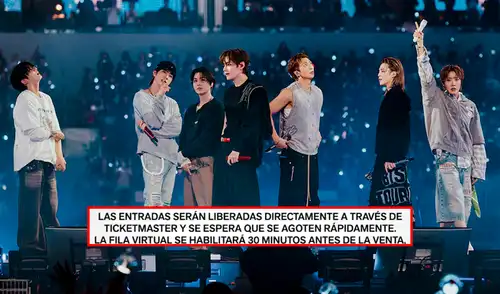 BTS ofrecerá conciertos en Perú el 7, 9 y 10 de octubre en el Estadio San Marcos.