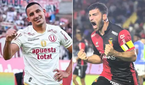 Universitario y Melgar se enfrentan en el estadio Monumental. Foto: Liga 1/composición LR