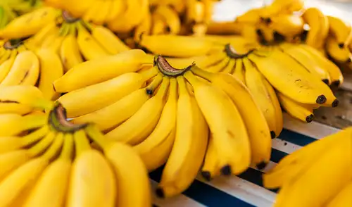Los plátanos maduran más rápido si están con otras frutas y el frio oscurece la cáscara. Foto: Pexels/Matheus Bertelli Los plátanos maduran más rápido si están con otras frutas y el frio oscurece la cáscara. Foto: Pexels/Matheus Bertelli