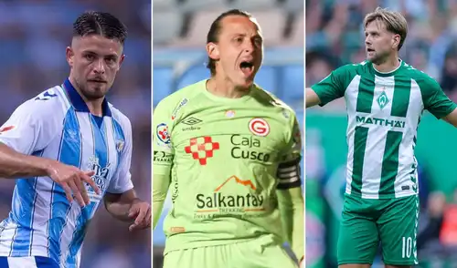 Málaga, Deportivo Garcilaso y Werder Bremen juegan hoy en sus respectivos campeonatos. Foto: LaLiga/Liga 1/Bundesliga/composición LR Málaga, Deportivo Garcilaso y Werder Bremen juegan hoy en sus respectivos campeonatos. Foto: LaLiga/Liga 1/Bundesliga/composición LR