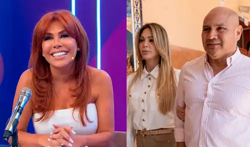 Magaly Median expone los chats que tiene junto a Sheyla Rojas acerca de su relación con Joaquín Ramírez. Composición LR. YouTube Magaly Median expone los chats que tiene junto a Sheyla Rojas acerca de su relación con Joaquín Ramírez.