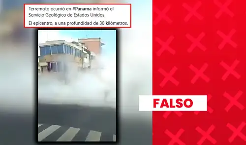 El video corresponde al terremoto de México de 2017.