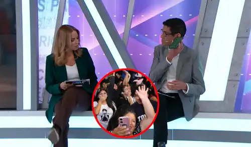Conductor de Panamericana TV arremete contra las fans de BTS sin saber que estaba en vivo: “¿Qué les pasa a estas h…?”