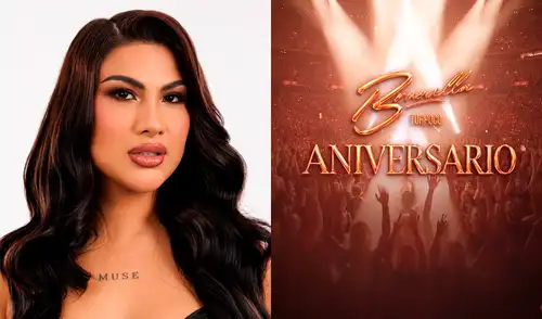 Brunella Torpoco celebrará su aniversario musical el 27 de noviembre en el Círculo Militar de Jesús María, con la participación de destacados artistas nacionales e internacionales. Foto: Instagram Brunella Torpoco sorprende al revelar que habrá artistas internacionales en su aniversario: “Será una fiesta especial”