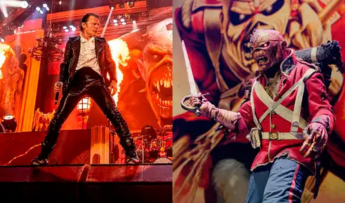 Iron Maiden celebra su medio siglo en el Estadio Nacional.