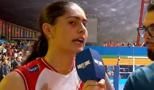 Camila Monge tras clasificar al Mundial de Vóley Sub-19