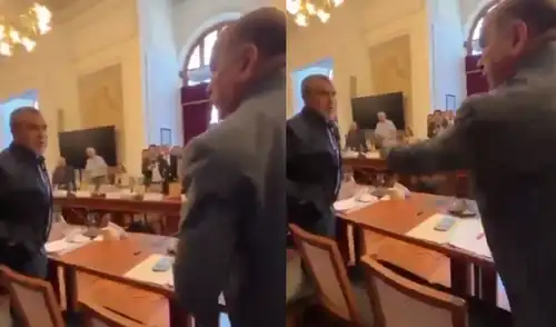 Videos muestran cómo se inició discusión en el Senado entre César Astudillo e Iber Maravi: "Cállese la boca" Videos muestran cómo se inició discusión en el Senado entre César Astudillo e Iber Maravi: "Cállese la boca"
