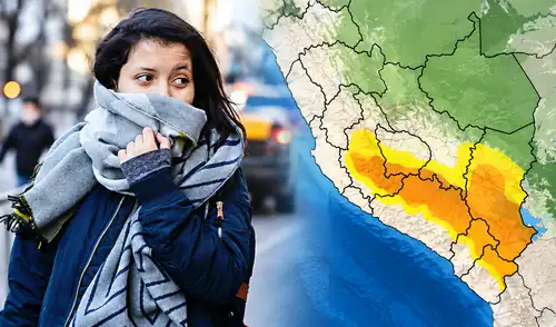 Senamhi advierte descenso de temperatura hasta -15 °C en 49 provincias este 13 y 14 de octubre