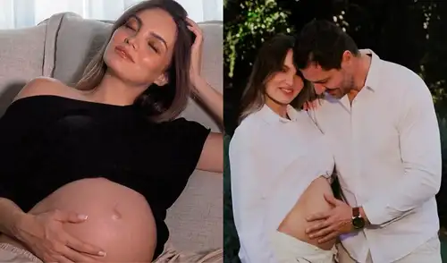 'Cachaza' está a pocas semanas de dar a luz a su primer hijo. Composición LR. Instagram. 'Cachaza' está a pocas semanas de dar a luz a su primer hijo.