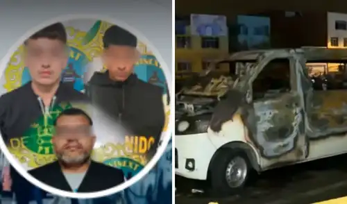 Ataque contra miniván en Los Olivos Los Olivos