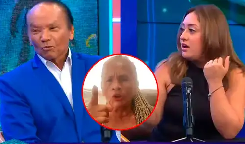 Heydi Amado quedó sorprendida con la revelación y justificación que le dio Melcochita.
