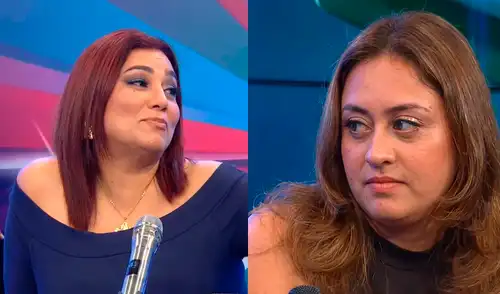 Monserrat Seminario y Heidi Amado hacen las pases.