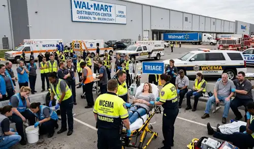 Centro de Distribución de Walmart intoxicación