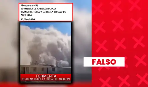 El video circula desde julio de 2025.