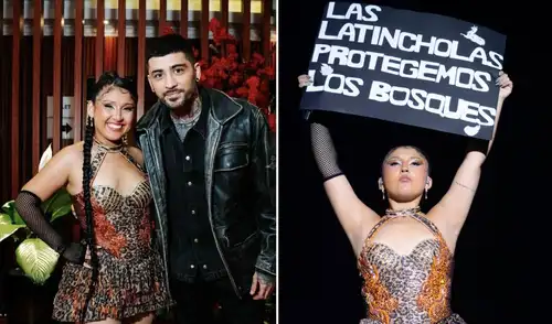 La cantante Milena Warthon fue telonera del concierto de Zayn Malik en Lima.