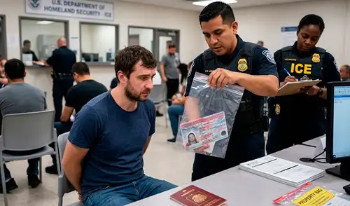 Agentes del ICE lo detuvieron en la calle y luego lo liberaron, pero sin sus documentos migratorios. ICE retención de documentos inmigrantes