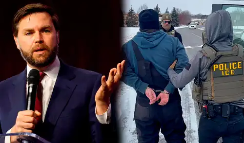 Vicepresidente de EE.UU. reconoce que agentes del ICE cometen errores. JD Vance inmigrantes ICE