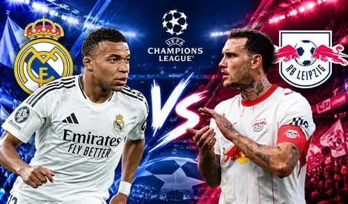 Real Madrid y RB Leipzig se enfrentan en la Champions League. Foto: composición LR/ChatGPT Real Madrid y RB Leipzig se enfrentan en la Champions League. Foto: composición LR/ChatGPT