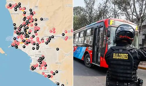 Comas, San Martín de Porres y Callao concentran los ataques contra el transporte público en Lima Comas, San Martín de Porres y Callao concentran los ataques contra el transporte público en Lima