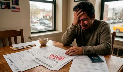rechazo permisos de trabajo a solicitantes de Green Card.