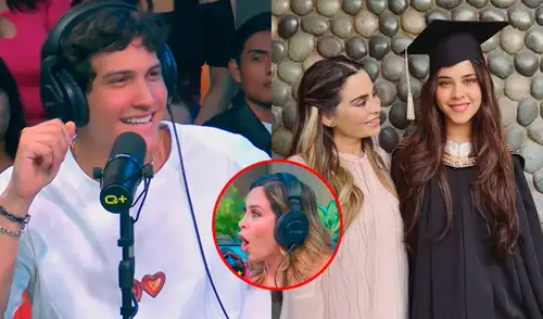 Samuel Dyer admitió conocer a la hija de Ethel Pozo, pero descartó una relación sentimental entre ambos. Foto: Composición LR/Captura/YouTube Samuel Dyer admitió conocer a la hija de Ethel Pozo, pero descartó una relación sentimental entre ambos.