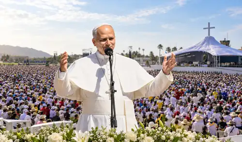 Papa León XIV realizará multitudinaria misa en la Base Aérea Las Palmas Papa León XIV